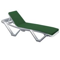 GardenFurnitureWorld Essentials Lounger Pad for Resol Master and Marina Sun Lounger in Green
