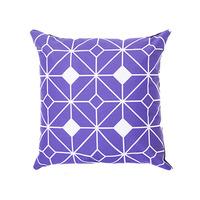 GardenFurnitureWorld Essentials 18 Inch Printed Scatter Cushion - Tangiers Purple