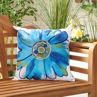 gardenfurnitureworld essentials 18 inch printed scatter cushion daisy  ...