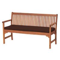 GardenFurnitureWorld Essentials 3 Seater Bench Cushion Seat Pad in Brown