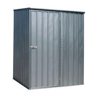 GALVANIZED STEEL SHED 1.5 X 1.5 X 1.9MTR