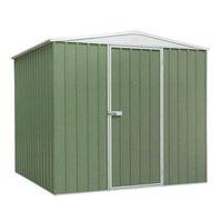 galvanized steel shed green 23 x 23 x 19mtr