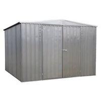 GALVANIZED STEEL SHED 3 x 3 x 2.1MTR