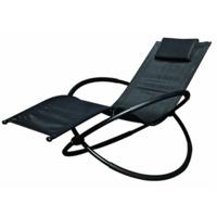 GardenKraft Louis Textilene Zero Gravity Rocking Lounger