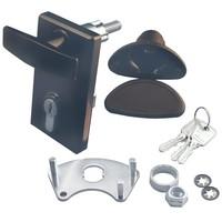 garador gar0130 75mm euro locking garage door handle