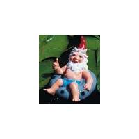 Garden Gnome in Bathing Ring Westfalia