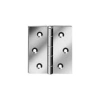 Galvanised hinges, square, 40 x 40 mm, 0.9 mm thick, 6 pieces