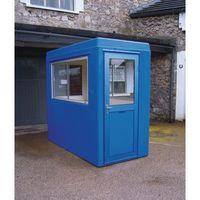 GATEHOUSE-CAR PARK CONTROL BLUE WITH 3 SLIDING WINDOWS