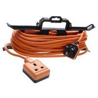 Garden Extension Lead 240 Volt on H Frame 15 Metre