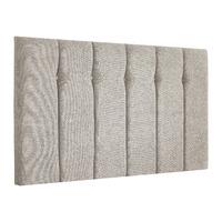 Galloway Wallace Twill Headboard Natural Small Double