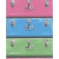 galerie wallpapers suitcase pink 5005 2