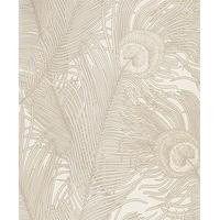 Galerie Wallpapers Peacock Cream, EM17061