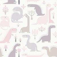 Galerie Wallpapers Dino Pink, LL-10-03-0