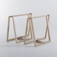 Gary Desk Trestles Designed by E. Gallina