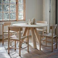 GARDEN TRADING HAMBLEDON ROUND WOODEN DINING TABLE