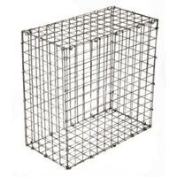 Galvanised Steel Mesh Gabion (H)600mm (W)600mm