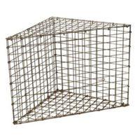 galvanised steel mesh gabion h600mm w600mm