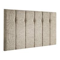 Galloway Wallace Twill Headboard Caramel Double