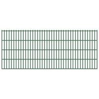 Garden Border 2D Iron Fence Panel 6/5/6mm Wire 5pcs 83cm 10m