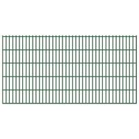 Garden Border 2D Iron Fence Panel 6/5/6mm Wire 5pcs 103cm 10m