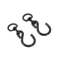 gardman gardman black steel round cup hook