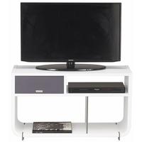 Gautier Addict White Lacquer Side Unit with Sound