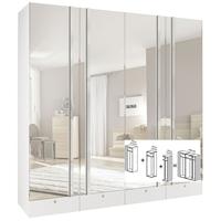 Gautier Odea Wardrobe with Mirror Door and Drawer - W 210cm