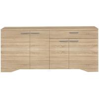 gami palace sonoma oak sideboard 4 door 1 drawer