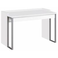 gautier addict white lacquer desk 1 drawer