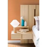 Gautier Symphonie Natural Oak Bedside Shelf - 1 Drawer 55cm