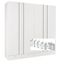 Gautier Odea White Wardrobe with Drawer - W 300cm (5 x 60cm)