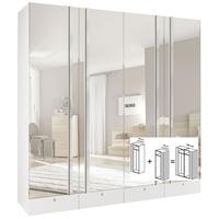 Gautier Odea Wardrobe with Mirror Door and Drawer - W 180cm (2 x 90cm)