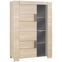 gami atlanta light oak lounge cabinet