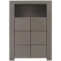 gami hanna ceruse oak dresser 2 door