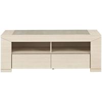 gami hanna bleached ash tv unit 2 drawer