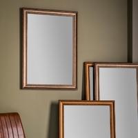 Gallery Direct Trident Metallic Silver Mirror - H 102cm