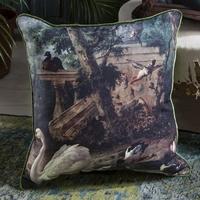 Gallery Direct Swan Scene Cushion