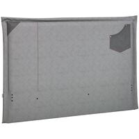 Gautier Graphic Grey Fabric Headboard