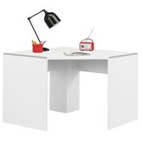 gautier tactil white corner desk