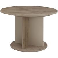 Gami Sha Smoky Oak Dining Table - Round Extending