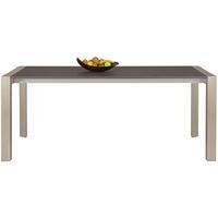 gautier setis ceramic top dining table rectangular extending with cham ...