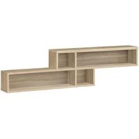 gami palace sonoma oak wall shelf