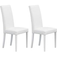 Gami Ava White Dining Chair (Pair)