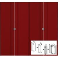 gautier odea sienna textile door wardrobe w 210cm