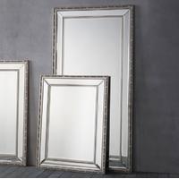 Gallery Direct Marlebone Pewter Mirror - H 170.5cm