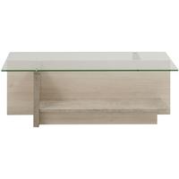 gami colima coffee table with glass top rectangular