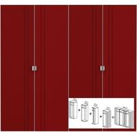 Gautier Odea Sienna Textile Door Wardrobe - W 300cm (2 x 60cm + 2 x 90cm)