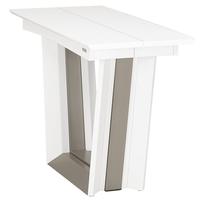 Gautier Setis White Lacquer Extendible Console Table