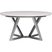 Gautier Setis White Lacquer Dining Table - Oval Extending