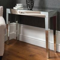 Gallery Direct Geo Mirrored Console Table